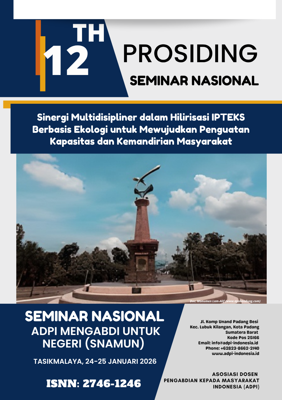 					View Vol. 6 No. 2 (2026): The 12th Seminar ADPI Mengabdi untuk Negeri (Edisi Januari - Februari)
				
