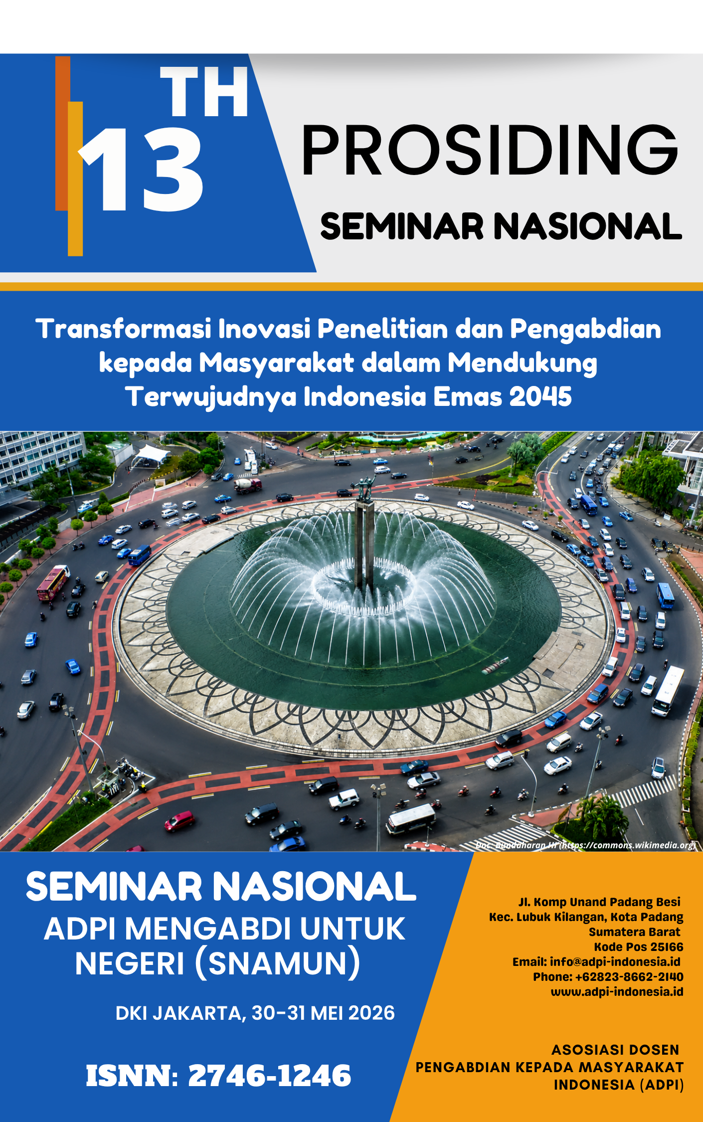 					View Vol. 7 No. 1 (2026): The 13th Seminar ADPI Mengabdi untuk Negeri (Edisi Juni - Juli)
				